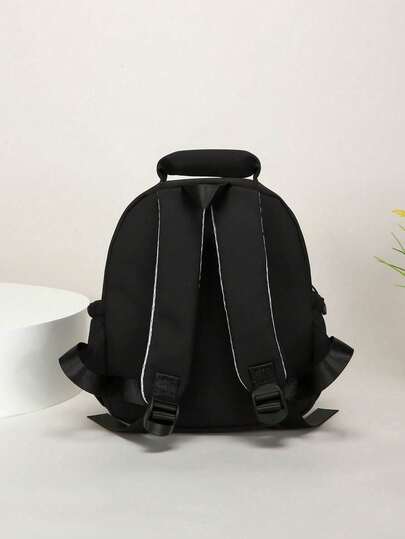This Brand New Cartoon 3D Bear Backpack, Casual And Simple, Features A Zipper Design And Adjustable Shoulder Straps, Suitable For Back To School, Daily Outings And Travel. It Can Easily Hold Daily Essentials, Making It A Versatile Fashion Item Suitable For Various Styles And Occasions. It Has Strong Style Adaptability And Can Also Be Given As A Gift To Friends.