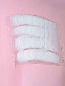 200/100/50/10pcs Facial Smile Lines Stickers, Easy-To-Use Facial Cheek Skin Care Stickers, Multi-Purpose V-Shaped Face Firming Stickers, Forehead Care Stickers,Lifting Face Tape, Face Neck Lifting Tape, Face Lift Stickers, Transparent, Unscented, Non-Invasive - Multicolor - View 5