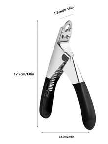 这是一套猫咪指甲修剪套装，包含宠物指甲钳、指甲磨刀器和猫咪清洗袋。指甲钳猫狗均适用。 - 彩色 - 查看 6