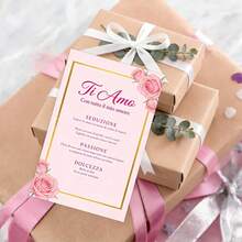 Customized Cards, Valentine's Day Cards, Gift Cards, Greeting Cards, Message Cards, Postcards, Love Cards, Gift Box Cards, Love Season, Wedding Season, Valentine's Day, Couple Cards, Party, Holidays - Valentine's Day Card - 9x14cm - View 5