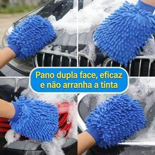 Chenille Microfiber Glove For Car Wash And Cleaning, Multipurpose, Durable - 3 miếng - Xem 4