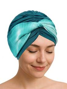 1pc Fashion Street Style Headscarf Hat Printed Headband Pullover Hat Floral Headscarf Hat - Color - View 12