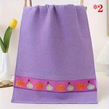 2/6pcs Large Size Kitchen Dishcloth, Super Soft Cotton Absorbent Cleaning Cloth, Bright Color Tea Towel, For Washing And Drying Dishes And Household Use - 38*66cm - View 13