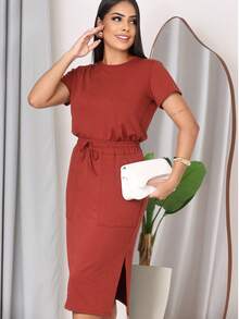 Casual Elegant Conservative / Modest Knot Beach - Terracota - Ver 4