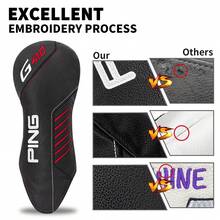 1pc Modern Digital Design Golf Club Head Cover - Vibrant Pattern In Black, Fits Drivers And Hybrids | Premium Gift For Discerning Golfers - Black - View 7