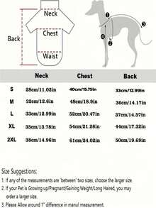 Italian Greyhound Whippet Dog Clothes, Navy Blue Printed Zip-Up Jacket, Windproof Warm Fashionable Pet Apparel - White - View 5