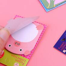 20 Sheets Animal - Shaped Sticky Notes, Cute Creative Memo Pads, Cartoon Stickers For Student Gifts - Multicolor - View 3