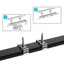 1-Meter Long LED Line Light Aluminum Groove, Home Decoration, Can Be Cut And DIY By Oneself - Multicolor - View 7