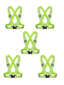 1pc Reflective Vest, Elastic Reflective Strap, Reflective Clothing, Suitable For Night Running, Cycling, Walking, All Seasons, Reflective Running Vest - Multicolor - View 21