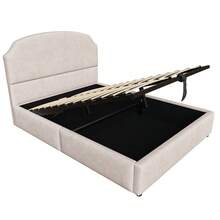 Bed Bases & Foundations - Beige + Upholstered + 140cm*200cm - View 9