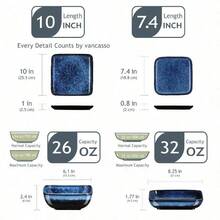 Dining Sets - Blue-16-pIECE - View 5