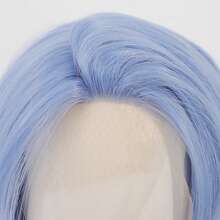 Black Wig, 12 Inch Synthetic Lace Front Wigs, Ready To Wear Pre-Toned Straight Hair Wig Midle Part Blonde Wigs Beginner Friendly Suitable For Daily Party Wear Synthetic Heat-Resistant Long Straight Wig - Multicolor - View 7