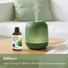 EVOKE OCCU 佛手柑精油，100毫升/30毫升/10毫升，清新柑橘香型，适用于洗衣、香薰、按摩、沐浴、DIY蜡烛和肥皂制作，净化空气 - Bergamot - 查看 3