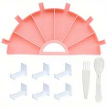 6件套网格调色盘钻石画托盘套装，大容量钻盘，钻石画笔，美甲串珠盘，十字绣，钻石画，新款多功能翻转钻石托盘，DIY点钻笔，钻石收纳托盘，钻石刺绣屏风，钻石托盘工具 - Multicolor - 查看 14