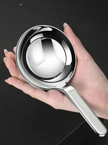 厨房用304不锈钢短柄汤勺、漏勺套装、盛菜勺、豆腐勺、面条勺 - 彩色 - 查看 2