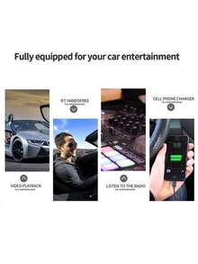 1 Din 12V Car DVD CD Player Car MP3 Stereo Car Hands-Free Autoradio BT Audio Radio 5014 Car Styling Wireless Remote Control - A - View 3