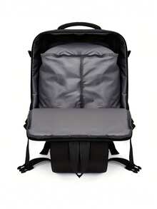 1pc Peach Tree Crescent Shoulder Bag, Fashionable Minimalist Solid Color, Large Capacity, Adjustable Strap, Multi-Pocket, Vintage, Casual, Lightweight, Water-Washed Wrinkle Nylon Crossbody Bag , Valentines Gifts, Bags For Traveling - Multicolor - View 3