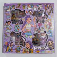 100pcs Random , Witch Squad Cartoon Sticker Pack, Student ID Stickers, Stationery Stickers, Cute Cartoon Creative Small Gifts - Random Style - View 10