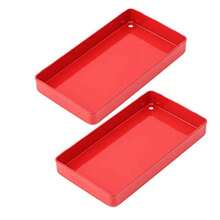 carrito organizadorCarro de Herramientas Mini Carro de Almacenamiento de Herramientas de 2 Niveles Taller Móvil Reparación de Garaje Accesorios RC para Modelo a Es 1/8 1/10 1/12 1/16 Grande Rojo - Rojo - Ver 7