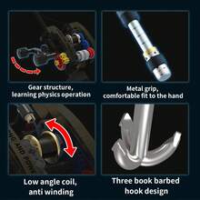 425PCS Simulated Fishing Rod Building Blocks, Immersive DIY Assembly Experience, Stress-Relieving And Relaxing, Recreates The Fun Of Fishing. Suitable For Ages 14 And Up, An Adult Leisure And Stress-Relief Gift. - Multicolor - View 4