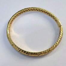 1pc Wheat Ear Braided Bracelet, Women's, Fully Encrusted With Diamonds, Layered And Beautifully Woven - Sui Sui Peace Bracelet - View 12