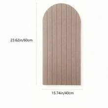 1 miếng dán tường sáng tạo phong cách Bohemian, miếng dán tường hình học tối giản Bắc Âu, miếng dán tường nền thiết kế vòm, miếng dán tường đầu giường ngủ/tấm dán tường chống va chạm/trang trí tường bằng nỉ, tấm dán tường đầu giường thanh lịch, bảng trưng bày ảnh tự dính không khung, bảng thông báo văn phòng, thích hợp để trang trí tường, chống va chạm, cách âm, ghi nhớ, áp dụng cho phòng ngủ/phòng học/phòng khách/tường ghế sofa/tường đầu giường/văn phòng/lớp học - Nhiều màu - Xem 4