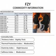 FZY 2026 Winter New Women's Snow Boots, Non-Slip Winter Warm Fur Boots - Warm And Stylish Winter Boots - Thick Fur Women's Ankle Boots, Comfortable, Lightweight And Shock-Absorbing, Perfect For Everyday Casual Wear - Extended Size Women's Warm Fur Boots, Stylish Fur Warm Boots - A Thoughtful Valentine's Day Gift For Your Loved One - 黑色 - 查看 3