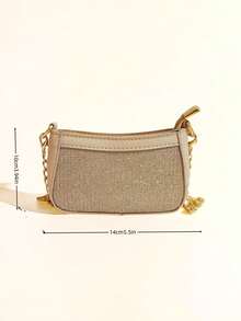 Kids Sequin Crossbody Bag, Girls Small Messenger Bag, Holiday Gift, Fashion Princess Coin Purse, Gold/Silver/Pink/Black Mini Bag - Multicolor - View 8