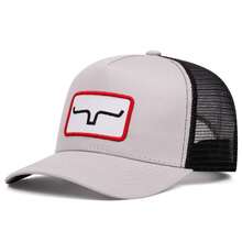 1顶个性化几何图案棒球帽，简约时尚的后扣帽，男女通用户外遮阳帽，美式卡车帽 - 彩色 - 查看 11