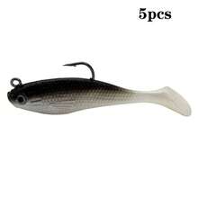 5pcs Fishing Lure Set, Bionic Lure, Soft Plastic Bait, Fishing Tackle - Multicolor - View 15