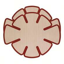 Petal-Shaped Silicone Baking Mat, Reusable Non-Stick Baking Tray, Heat-Resistant, Suitable For Cookies, Cakes, Macarons. Bottom Grid Design For Easy Cleaning, Even Heat Conduction, Cake Decorating, Cookie Making, Non-Stick Surface, Silicone, Heat-Resistant Pad, Baking Paper Liner, Choice For Home Bakers And Cooking Enthusiasts - Multicolor - View 20