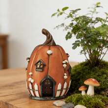 1.0cm Thick Mini Fairy Door Decor, Garden Micro Landscape Decoration, Fairy Door Shaped Tabletop & Potted Plant Scene Accessory, Farmhouse Style Decor, Outdoor & Garden Decoration, Gardening Ornament (Double-Layer Craft) - JLM043 - View 9