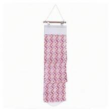OISE ART STORE Porta Rotolo Organizer Da Appendere Con 3 Tasche In Tessuto Rosa Bagno 79199 - - Multicolore - Visualizzare 1