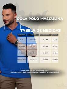 Men's Polo Shirt With Cuffs, Men's Cotton T-Shirt - Bút xanh - Xem 7