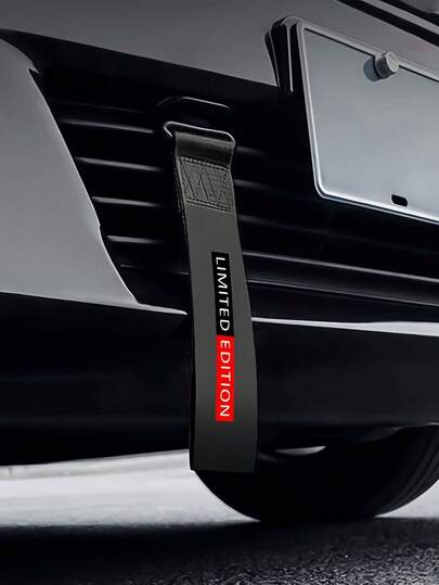 限量版汽车保险杠装饰拖车带，个性化汽车装饰丝带，高美观度汽车装饰胶带，汽车外饰配件，汽车装饰条，车身改装贴纸，通用经济版，适用于大多数车型，节日馈赠亲朋好友的绝佳礼物