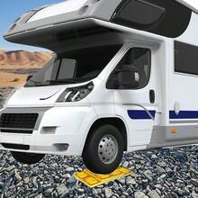 10个重型房车调平块，轮胎调平装置，露营车稳定垫，可堆叠千斤顶垫，防滑轮胎设备，轮胎升降块，房车稳定器，增强稳定性，防滑表面，轮胎平衡，适用于房车、轿车、皮卡、露营车、拖车、卡车，抗紫外线，适用于任何表面 - 10 包 - 查看 8