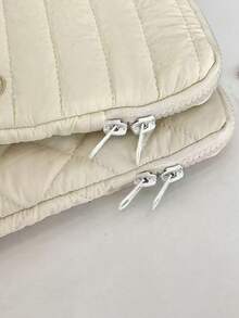 11/13/15 Inch Laptop Sleeve Bag, Cute Diamond Embroidery Bow Design Tablet Pouch - Multicolor - View 7