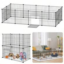 Tierkäfige - 24 Stück Schwarz - Übersicht 2