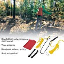 Pocket Chainsaw 24 Inches 34 Sections 11 Knives Portable Folding Chainsaw for Wood Cutting Camping Hunting Garden Work - Motosierra de bolsillo - Ver 2