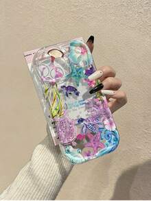 编织波浪边极简高端TPU彩色喷绘防震手机壳，兼容 17 Pro/17 Air/17/17 Pro Max/16/11/16 Pro/16 Plus/16 Pro Max/16 e/15 Pro Max/13/14/12/XS/XR/7G/8P，兼容三星Galaxy 11/12 Pro/12/12 X/13 Pro/14 Pro/15 Pro，兼容红米10/9/Note9/12c/Note11 Pro/Note8 Pro，国际版，非国内版。 - 彩色 - 查看 4