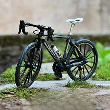 1:10合金模型山地自行车，金属手指自行车竞速模拟成人收藏玩具，圣诞节/万圣节/生日礼物 - 彩色 - 查看 12