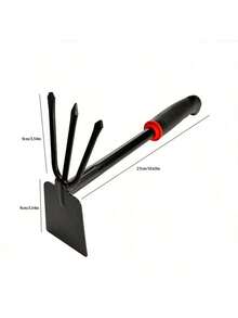 1pc New Reinforced Durable Gardening Tool - Hardened Steel Shovel Head With Non-Slip Rubber Handle - Anti-Rust Ergonomic Design - Suitable For Hard Soil Digging, Transplanting, Weeding And Lawn Repair - A - View 15