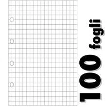 OISE ART STORE Fogli Forati Per Quaderni Ad Anelli Quaderno A4 A Quadretti Ricambi Raccoglitore - - Multicolore - Visualizzare 1