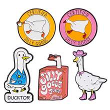 5pcs/Set Dog Cute Enamel Pin Lapel Pins Badges On Backpack Women's Brooch Zinc Alloy Clothes Gift Jewelry Fashion Accessories - Black - View 7