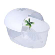 龟箱，爬行动物宠物塑料饲养箱，家用玻璃容器 - 彩色 - 查看 13