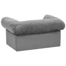 vidaXL Canapé pour animal de compagnie - Gris - Voir 6