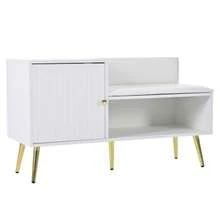 Shoe Cabinets - White - View 5
