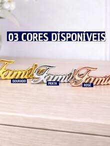 Decorative Porcelain Ornament With Word Design For Interior Decoration - Family - View 5