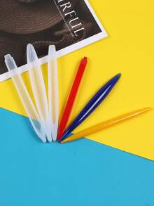 Set de 3 moldes de resina, que incluye molde de silicona con forma de bolígrafo, molde de resina epoxi, molde para colada de resina, adecuado para manualidades de resina DIY (Recambio de bolígrafo no incluido) - Blanco - Ver 10