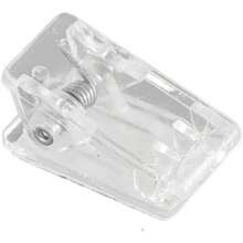 10pcs  10-Pack Self-Adhesive Transparent Clips For Wall/Fabric/Poster Hanging Essentials  Strong Double-Sided Adhesive With No Residue, No Need For Drilling Spring Clips - Băng dính hai mặt - Xem 8